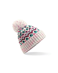 Зимняя шапка Blizzard с помпоном, мультиколор Beechfield®