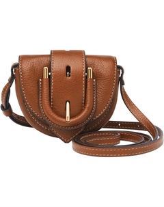 Сумка кросс-боди Harwell Mini Flap Crossbody, коричневый Fossil