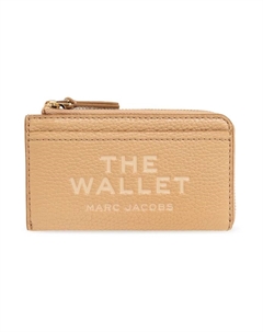Кожаный кошелек, бежевый Marc jacobs