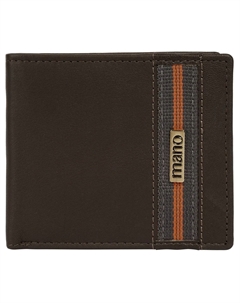 Кошелек, натуральная кожа, коричневый Mano