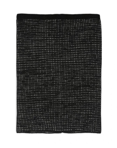 Шерстяной шарф R, черный Missoni