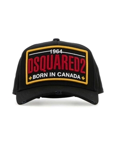 Хлопковая бейсболка, черный Dsquared2