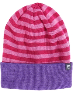 Шапка Saturn Beanie, цвет Dark Pink Stripe/Grape Sunday afternoons