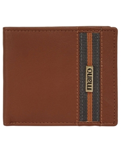 Кошелек, натуральная кожа, цвет Cognac Mano