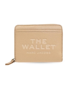 Кожаный кошелек, бежевый Marc jacobs