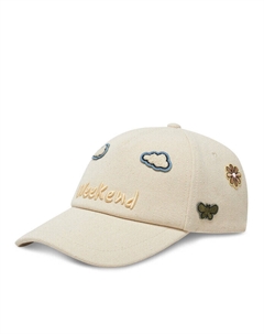 Бейсболка Urbania 2515571054, экрю Weekend max mara