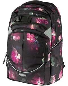 Школьный рюкзак "Супергерой", светоотражатели, для школы и отдыха, цвет Black Rose Nitro