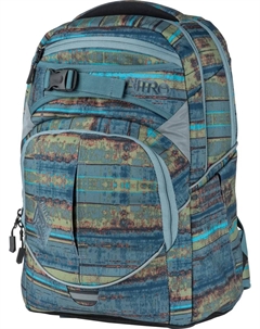 Школьный рюкзак "Супергерой", светоотражатели, рюкзак для школы и отдыха, синий Nitro