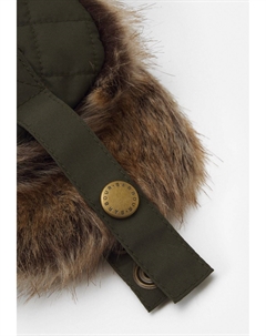 Шапка Cleadon Trapper Unisex, оливковая Barbour