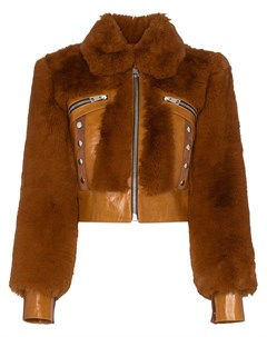 De la vali куртка liam с искусственным мехом 6 коричневый De la vali