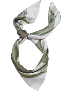 Шарф Unisex Paint Brush, оливкового цвета Urban classics