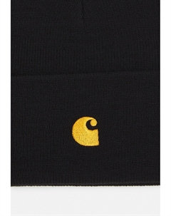Шапка-бини Chase Beanie Unisex, черный/золотой Carhartt wip