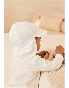 Кепка Crinkle Legionaire Regular Fit, белая Next