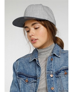 Кепка Melange Snapback, серая Flexfit