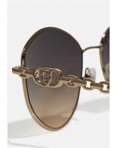 Солнцезащитные очки, янтарно-золотые Liu jo