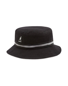 Панама Bucket Stripe Lahinch, черный Kangol