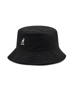 Панама Bucked Washed, черный Kangol