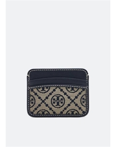 Картхолдер T Monogram card case, синий Tory burch