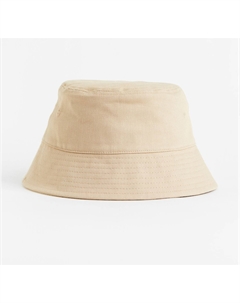 Панама Cotton Bucket Hat, бежевый H&m