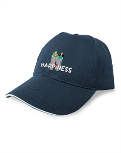Бейсболка Happiness, синий Kruskis