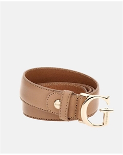 Регулируемый женский ремень с пряжкой G, розовый Guess