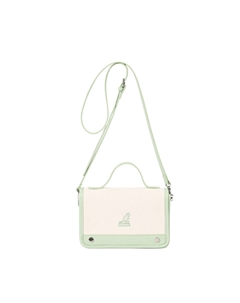 Женская сумка через плечо, Небесно-голубой (с подарочной коробкой) Kangol