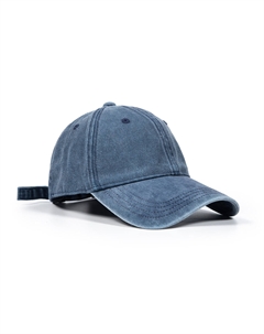 Белая объемная фуражка унисекс, Темно-синий Baijuan