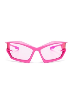 Солнцезащитные очки в прямоугольной оправе, розовый Givenchy