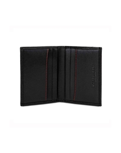 Двойная визитница на 6 карт, черный Watson & wolfe
