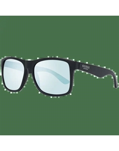 Солнцезащитные очки gf0203 02x синие зеркальные, черный Guess