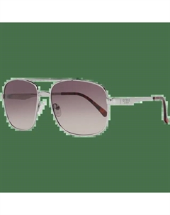 Солнцезащитные очки gf0211 10f коричневые с градиентом, серебряный Guess