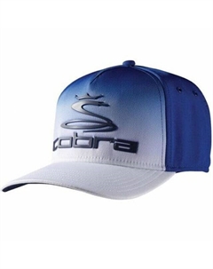 Белая мужская кепка для гольфа King Pro Tour Fade Rickie Fowler Регулируемая E белая 909200 02, синий Cobra