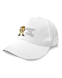 Бейсболка Born To Trek, белый Kruskis
