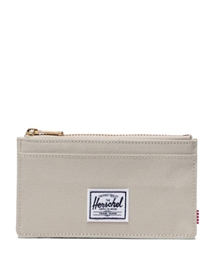 Визитница унисекс бежевого цвета на молнии, светло-коричневый Herschel