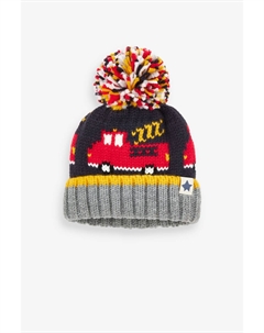 Шапка с помпоном (от 3м до 10лет), синий Next