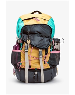 Рюкзак для активного спортивного туризма объемом 30 литров с водонепроницаемым чехлом, оранжевый Next