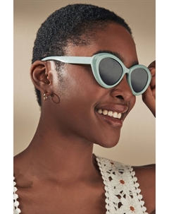 Мягкие поляризованные солнцезащитные очки «кошачий глаз», зеленый Next