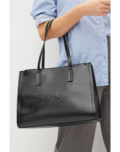 Элегантная сумка-тоут без застежки, черный Next