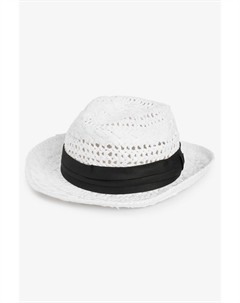 Соломенная ковбойская шляпа (3–16 лет), белый Next
