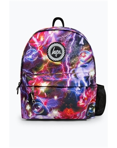 Рюкзак с единорогом и молнией, красный Hype