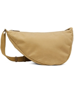 Эксклюзивная бежевая сумка для двух бананов SSENSE с напуском The row