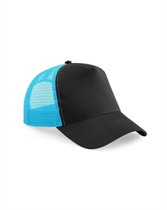 Полусетчатая кепка/головной убор дальнобойщика, черный Beechfield®