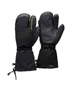 Перчатки Alpine 3 Finger, черный Black diamond