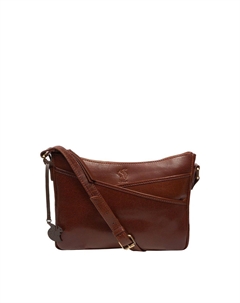 Кожаная сумка через плечо 'Purple', коричневый Conkca london