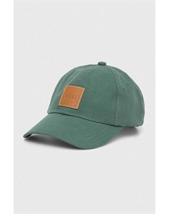 Хлопковая бейсболка, зеленый Boss