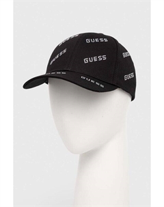 Хлопковая бейсболка, черный Guess