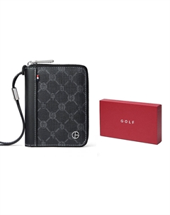 Мужской визитница, Черный Golf