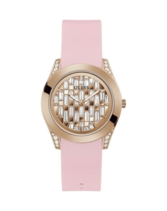 Часы, розовый Guess