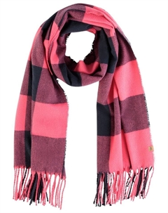 Шарф Weicher im Karomuster, розовый Camel active