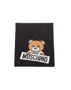 Женский вязаный шарф, Черный Moschino